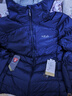 Rab24秋冬新品Cirrus Ultra戶(hù)外保暖防風(fēng)疏水輕便連帽P(pán)棉棉服 QIP-21 暴風(fēng)藍TMB L 曬單實(shí)拍圖