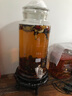 沃之沃 泡酒容器泡酒罐磨砂泡酒瓶帶龍頭耐熱玻璃瓶子泡酒專用瓶釀酒壇 20斤+304不銹鋼陶瓷閥芯龍頭+高樹脂座 曬單實(shí)拍圖
