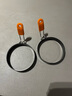 優(yōu)凡優(yōu)品煎蛋模具圓形煎蛋器不粘煎雞蛋圈模型荷包蛋米飯團肉餅磨具大 23MM高直徑10CM（4英寸）單個(gè)裝 曬單實(shí)拍圖
