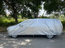 貝路亞車衣全車罩日產(chǎn)奇駿 逍客 途樂Y62 探陸 樓蘭SUV汽車用品專用車套 塔綸綢阻燃材質(zhì)(5年皸裂換新） 貴士專用 曬單實拍圖