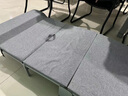瑞仕達折疊床午休辦公室神器單人行軍家用簡(jiǎn)易便攜陪護工位躺椅午 95%復購【寬70】棉麻款-180CM 曬單實(shí)拍圖