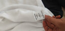 乔丹QIAODAN卫衣男外套春夏季长袖圆领套头衫针织上衣运动服 白色-330A-常规 M 实拍图