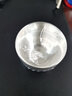 泰光銀樓銀茶杯999足銀瓷包銀杯荷花主人杯品茗杯大容量陶瓷品茗杯 荷花杯容量約100毫升 曬單實(shí)拍圖