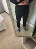 GLM休閑褲男寬松褲子男春夏季潮流直筒褲百搭運(yùn)動(dòng)長(zhǎng)褲男褲黑色L 曬單實(shí)拍圖