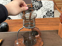 SYANF玻璃功夫茶具套裝全自動(dòng)磁吸懶人泡茶神器家用辦公泡茶器具 3頭 透明零觸泡茶器 曬單實(shí)拍圖