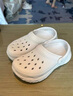 斯凱奇（Skechers）魔方泡泡鞋女鞋夏季外穿洞洞鞋厚底增高踩屎感涼拖鞋沙灘鞋111561 曬單實拍圖
