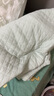 眠島秋冬甜美夾棉睡衣女純棉加厚大碼空氣棉可外穿家居服套裝 豌豆綠 M (158-165cm 115斤以內(nèi)) 曬單實(shí)拍圖