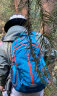 艾王（AIONE） 户外登山包双肩背包轻便旅行徒步越野骑行运动跑步背囊男女 青绿色 38L 实拍图