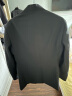 海派浩宇 中山装男套装立领青年修身中式结婚新郎服 黑色 170/92A 晒单实拍图