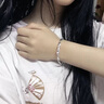 VIGG999足銀莫比烏斯手鐲女銀鐲子七夕情人節(jié)禮物生日送女友媽媽紀念 莫比烏斯手鐲15g（京J倉直發(fā)） 曬單實拍圖