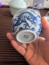 清彩全手繪龍紋青花主人杯單杯個(gè)人純手工龍缸杯景德鎮(zhèn)陶瓷功夫茶杯子 手繪作品-龍紋龍缸杯 曬單實(shí)拍圖