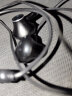 HYUNDAI现代 HY6 半入耳式线控有线耳机 手机耳机 音乐耳机 3.5mm接口 电脑笔记本手机适用 黑色 实拍图