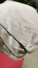 美即莱（MEIJILAI）睡衣男夏季莫代尔男士家居服冰丝背心薄款夏天宽松加肥加大码套装 19514B 浅杏 3XL（身高176-186体重180-200） 实拍图