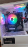 爱国者（aigo）JV13白色 电脑台式主机箱 桌面matx小机箱（透明侧板/ITX主板/240水冷/RGB灯条） 实拍图