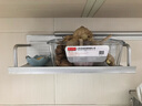 菲內(nèi)克斯玻璃冰箱保鮮盒密封冷凍儲(chǔ)物盒雞蛋水果食物收納盒大容量可微波爐 藍(lán)扣長方形1.0L單只 曬單實(shí)拍圖