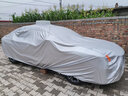 智匯 全自動車衣汽車車罩 太陽能充電智能遙控自動遮陽隔熱防曬車衣 超大太陽能+APP款【備注顏色】 專車專用防盜防塵汽車車衣罩【千款車型均可選擇】 曬單實拍圖