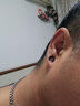 玲川第二代擴耳器套裝不銹鋼耳擴男女穿刺耳釘撐大耳洞闊耳錐耳廓飾品 8/10/12/14mm共4個套裝 曬單實拍圖