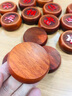 博圣象棋 中國象棋實木紅木象棋套裝 黑檀高檔大號象棋套裝折疊棋盤成人 紅花梨木棋子+仿紅木折疊棋盤 5分棋子 曬單實拍圖