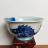 長物居 景德鎮(zhèn)瓷器餐具手繪青花瓷碗手工陶瓷飯碗湯碗家用手造餐飲具 年年有余 曬單實拍圖