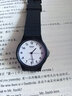 卡西歐（CASIO） 卡西歐（Casio)手表 MQ-24系列 時(shí)尚小盤(pán)魅力中性學(xué)生男表 白盤(pán)黑帶MQ-24-7B 曬單實(shí)拍圖