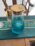 森高派冷水壺玻璃耐高溫家用涼白開(kāi)水杯耐熱泡茶壺涼水壺玻璃大扎壺套裝 透明把手鉆石壺1500ml1只 曬單實(shí)拍圖