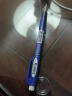 派通（Pentel）0.5mm自动铅笔学生不易断芯学生绘图考试专用活动铅笔 AX105W-S  蓝色 实拍图