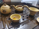 陶立方 宜興紫砂段泥仿木茶壺西施側把壺茶漏茶杯品茗杯功夫茶具禮盒裝 貴妃側把壺套裝 曬單實(shí)拍圖