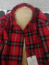 諾貝爾保羅秋冬新款女士加絨長(cháng)袖襯衫格子保暖襯衣韓版修身顯瘦百搭外穿上衣 8018-16 37【建議105-115斤】 曬單實(shí)拍圖