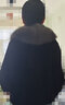妡妍 2022年秋冬新款水貂毛外套女皮草貂皮大衣整貂狐貍毛領(lǐng)年輕款貂毛 黑色 S 曬單實拍圖