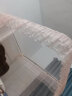 皮尔卡丹 家用卧室 导轨蚊帐三开门 蚊帐架2x2.2米 玉色蕾丝 U型落地宫廷 实拍图