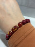 雅映朱砂手鏈女士本命年平安手串男生瑪瑙紫金砂蛇年虎新款送吉祥禮物 屬鼠佩戴【千手觀(guān)音】 8MM 曬單實(shí)拍圖