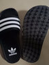 adidas阿迪達斯三葉草夏季沙灘鞋居家透氣一字拖休閑運動(dòng)涼拖鞋 FU9884 曬單實(shí)拍圖