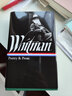 英文原版 沃爾特·惠特曼 Walt Whitman Poetry and Prose LOA #3 詩(shī)歌與散文 精裝美國(guó)文庫(kù) 全英文版 曬單實(shí)拍圖