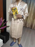 雅鹿睡衣男士春秋冬季新款加絨加厚珊瑚絨青少年男式家居服套裝學(xué)生 NSCJF-T603深灰菱形格套頭 L (建議體重100-130斤) 曬單實(shí)拍圖