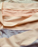 浓琪儿3条装内裤女性感中腰无痕收腹提臀女士三角短裤头秋冬 3条（蓝色+虾色+绿色 XL码(120-145斤） 实拍图