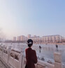 儀纖文藝復(fù)古國風(fēng)盤扣立領(lǐng)少女連衣裙小個子2024秋冬新款長袖裙子學(xué)生 紅色 S 曬單實(shí)拍圖