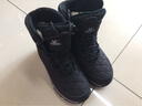 哲紳普雪地靴女2026春冬款高幫新款情侶加絨加厚防水東北運動(dòng)戶(hù)外棉鞋 黑巖灰（加絨加厚） 38 曬單實(shí)拍圖