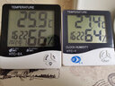 沈拓 HTC-1家用 室內數字溫濕度計 電子溫度計 濕度計  有鬧鈴 曬單實(shí)拍圖