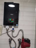 志高（CHIGO）即热式电热水器超薄小厨宝6500W变频恒温智能省电出租房家用洗澡免储水黑色KBR-B65 遥控款 实拍图