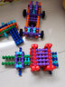 光華玩具（Learning Mates）竹節棍積木玩具兒童拼裝建筑汽車(chē)動(dòng)物模型男孩變形玩具套裝禮物 竹節棍豪華裝211 曬單實(shí)拍圖