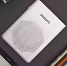 飛利浦（PHILIPS） SBM200小蜜蜂擴(kuò)音器便攜式教師導(dǎo)游專用插卡音響無線麥克風(fēng)喇叭音箱音響 SBM200白【大音量 無嘯叫】 有線版+16g卡套餐 曬單實拍圖