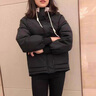 AIROUDAN 原創(chuàng)輕奢潮牌女裝2022年新款棉服女韓版寬松bf學(xué)生棉衣ins港風(fēng)面包服女士外套冬 米白色 S 曬單實(shí)拍圖
