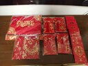 塔賓（TABIN）結(jié)婚彩禮大紅包10萬(wàn)元婚禮刺繡超大布藝聘禮金紅包袋改口利是封 家有喜事(拉鏈款)裝24萬(wàn)內(nèi) 曬單實(shí)拍圖