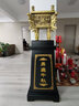 潤(rùn)金閣鼎盛千秋落地大擺件公司開業(yè)喬遷禮品辦公室前臺(tái)酒店大堂仿銅鼎 1.5米青銅色鼎盛千秋落地一套 曬單實(shí)拍圖
