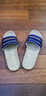 雨林霖  新款亞麻拖鞋女春夏秋季家居情侶居家防滑室內地板四季棉布拖鞋男 深藍色（男鞋） 28碼（42-43） 曬單實(shí)拍圖