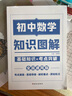 新版初中數(shù)學圖解知識大全數(shù)學初中通用 初中基礎知識手冊 知識集錦 初中知識清單 初中七八九年級總復習基礎知識點資料書重點歸納 曬單實拍圖