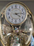 麗聲（RHYTHM）麗聲（RHYTHM）座鐘表客廳藝術(shù)歐式古典豪華現代時(shí)尚創(chuàng  )意臺鐘擺 4SG725WR18 曬單實(shí)拍圖