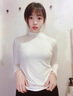 紅蜻蜓 2025年純棉內(nèi)搭長袖白色t恤女士打底衫春秋修身磨毛春裝西裝內(nèi)搭 白色 L 曬單實拍圖