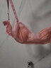 曼可嬌性感法式純欲內(nèi)衣少女大胸顯小夏季超薄款蕾絲無鋼圈文胸乳罩胸罩 粉色單件 M 36/80(ABC通杯約0.3C) 曬單實拍圖