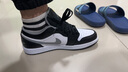 耐克（NIKE）板鞋aj1男女鞋Low情侶新款低幫輕便防滑運動(dòng)休閑籃球鞋子【尖貨】 553558-040 黑白灰 41 曬單實(shí)拍圖